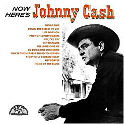 Cover image of Now Here's Johnny Cash