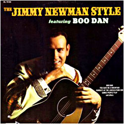 Cover image of The Jimmy Newman Style