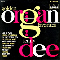 Cover image of Golden Organ Favorites