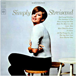 Cover image of Simply Streisand